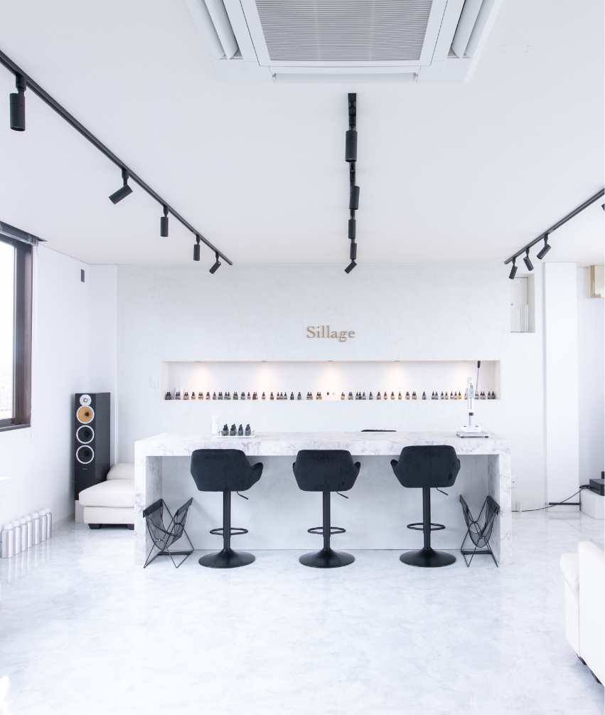 Sillage 店内
